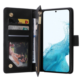 BookCover Wallet Etui voor Samsung Galaxy A54   5G    Zwart