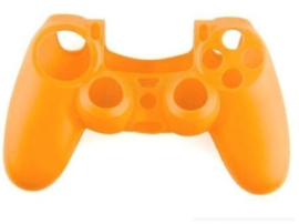 Silicone Hoes / Skin voor Playstation 4 PS4 Controller   Oranje