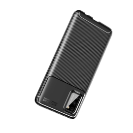 Samsung Galaxy A32 5G - Carbon TPU Bescherm-Hoes Skin - Zwart