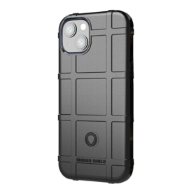 Armor-Cover TPU Bescherm-Hoes Skin voor iPhone 14   Zwart