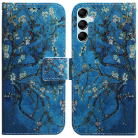 BookCover Hoes Etui voor Samsung Galaxy A15  -    Amandelbloesem -  Van Gogh