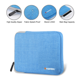 Bescherm-Opberg Hoes Etui Pouch Sleeve voor iPad Mini   Blauw