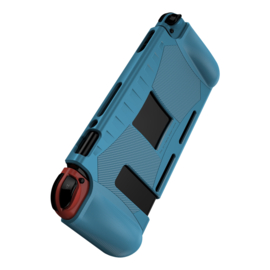 Grip TPU Bescherm Hoes Skin voor Nintendo Switch  -  Blauw