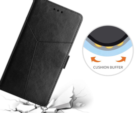 Luxe BookCover Hoes Etui voor Samsung Galaxy A53    Zwart