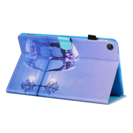 Bescherm-Etui Hoes Map voor Samsung Galaxy Tab A9 Plus - 11 -  Olifant