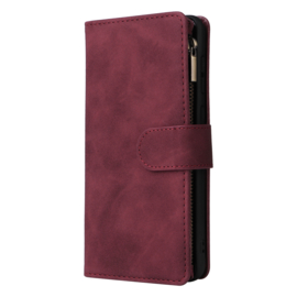 BookCover Wallet Etui voor iPhone 13  - iPhone 14    Bordeaux-Rood