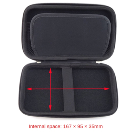 Aero-case Etui Hoes voor Nintendo New 3DS XL - 3DS XL - 2DS XL - DSi XL  -  Rood