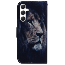 BookCover Hoes Etui voor Samsung Galaxy S24  - S25  -  Leeuw