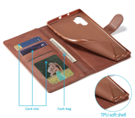 Luxe BookCover Hoes Etui voor Samsung Galaxy A13 - 4G    Zwart