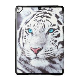 Bescherm-Cover Hoes Map voor iPad 10.2 -   Snow Tiger