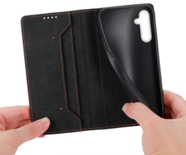 Luxe BookCover Hoes Etui voor Samsung Galaxy A16 - A26 -  Zwart