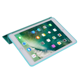 TPU Bescherm-Cover Hoes Map voor iPad 10.2  - Turquoise -  A2197   A2198