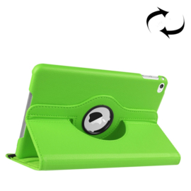 360º Standaard Bescherm Hoes Map voor iPad Mini 4 - Mini 5  Groen