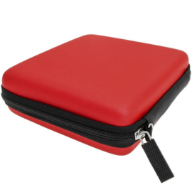 Aerocase Opberg-Etui Hoes voor Nintendo 2DS    Rood