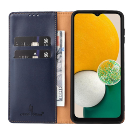 Luxe BoekCover Etui Hoes  voor Samsung Galaxy A37 - A36 - A56  -  Blauw