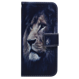 BoekCover Hoes Etui voor Samsung Galaxy A36  -  A56   -  Leeuw