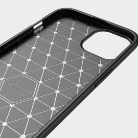 Flex-Cover TPU Bescherm-Hoes Skin voor iPhone 13  Mini   Zwart
