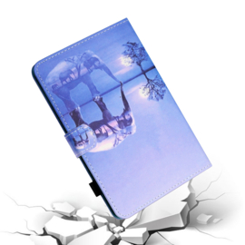 Bescherm-Etui Hoes Map voor Samsung Galaxy Tab A9 Plus - 11 -  Olifant