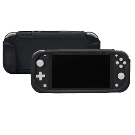 TPU Silicone Bescherm Hoes Grip voor Nintendo Switch Lite - Zwart