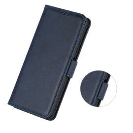 Luxe Boek-Etui Hoes  voor Samsung Galaxy A34    Blauw