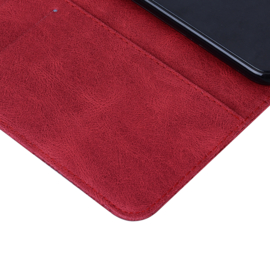 BookCover Hoes Etui voor iPhone 15      Vlinder    -  Rood