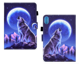 Wolf  - Bescherm-Etui Map Hoes voor  iPad 10  - 10.9  2022 A2696