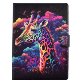 Giraffe  -   Bescherm-Etui Map Hoes voor  iPad 10th - 10.9  2022