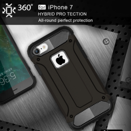 Hybrid Tough Armor-Case Bescherm-Cover Hoes voor iPhone 7 of 8