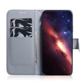 BookCover Hoes Etui voor Samsung Galaxy M55  -    Tijger