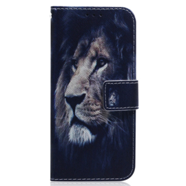 BookCover Etui Hoes   voor iPhone 15    -   Leeuw