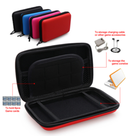 Aerocase Etui Hoes voor Nintendo 2DS XL   Zwart