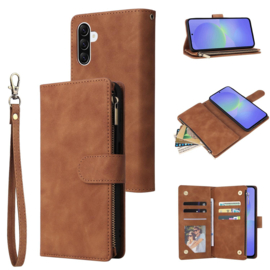 Boek-Cover Portemonnee Etui Hoes voor Samsung Galaxy A37 - A36  -  A56   -  Beige