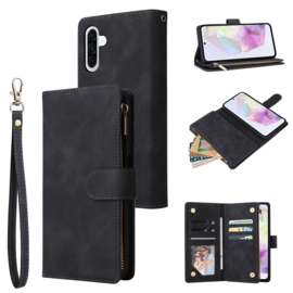 Boek-Cover Portemonnee Etui Hoes voor Samsung Galaxy A16  - A17 - A26     Zwart