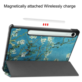 Cover Map Hoes voor Samsung Galaxy Tab S9  FE  -  S10 FE  -  10.9     -  Amandelbloesem - Van Gogh