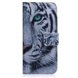 BookCover Hoes Etui voor Samsung Galaxy M55  -    Tijger