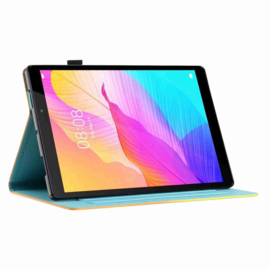 Luxe Bescherm-Etui Hoes Map voor Samsung Galaxy Tab A9 Plus - 11 -    Wolf