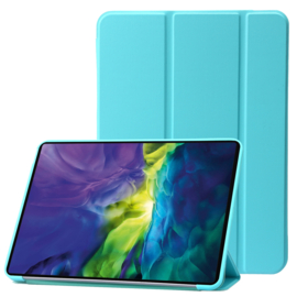 TPU Bescherm-Cover Hoes Map voor Apple iPad 10 - A16 - 10.9 - 2022 - 2025  -  Turquoise
