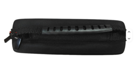 Luxe Aero-case Etui Hoes voor Nintendo New 3DS XL - 3DS XL - 2DS XL - DSi XL  -  Zwart-Nylon