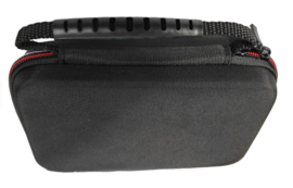 Luxe Aero-case Etui Hoes voor Nintendo New 3DS XL - 3DS XL - 2DS XL - DSi XL  -  Zwart-Nylon