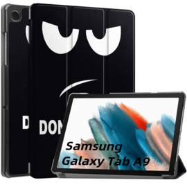 Cover Map Hoes voor Samsung Galaxy Tab A9 - LTE 8.7   -  Don't Touch Me