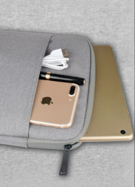 Bescherm-Opberg Hoes Etui Pouch Sleeve voor iPad - iPad Air - Tablet   Zwart
