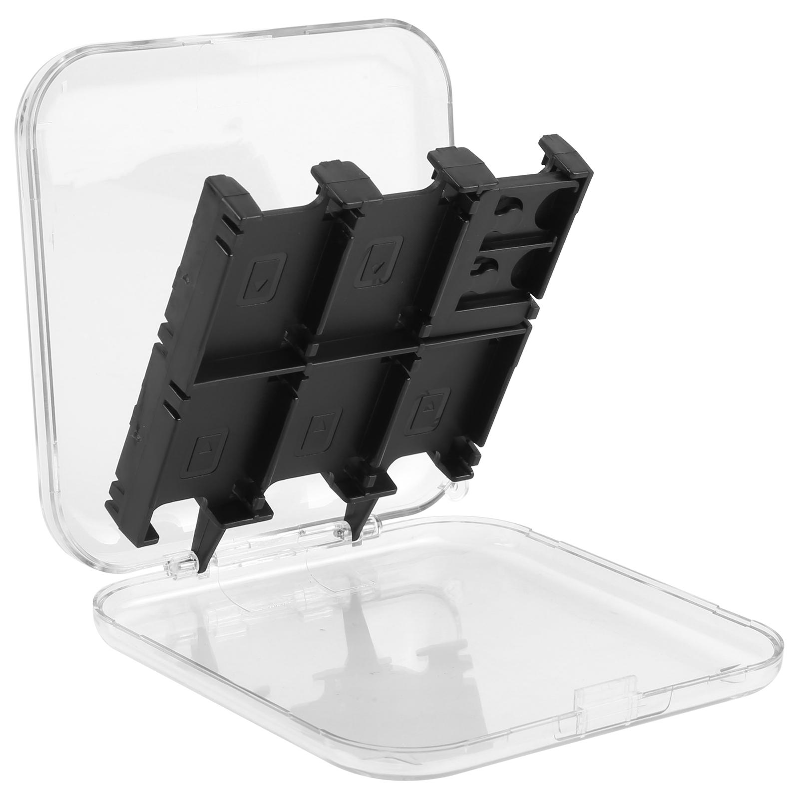 Opberg-Box voor 12 Nintendo Switch Spellen   Transparant