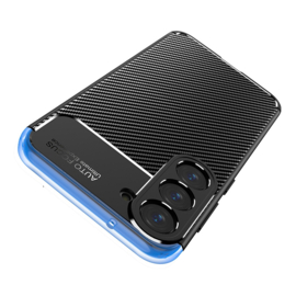 Samsung Galaxy S23 Plus   - Carbon TPU Bescherm-Hoes Skin - Zwart
