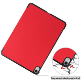 Slim Smart Cover Hoes Map voor iPad Air - 10.9 -  Rood. A2316