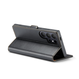 Luxe BoekCover Etui Hoes  voor Samsung Galaxy S26 ULTRA  -  Zwart