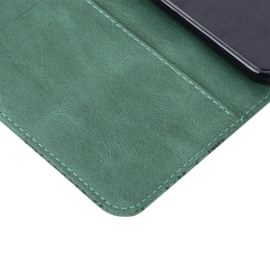BoekCover Etui Hoes voor Samsung Galaxy S26 ULTRA  -  Groen   -  Vlinder  - Reliëf