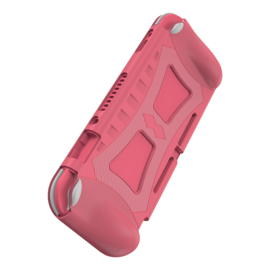 Grip TPU Bescherm Hoes Skin voor Nintendo Switch Lite -  Roze