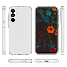 Transparant Hard-Cover Bescherm-Hoes + Screenprotector voor Samsung Galaxy A36 - A56