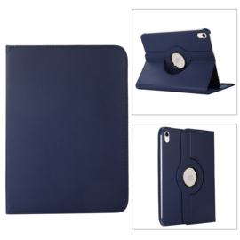 360º Standaard Hoes Map voor iPad 10th 10.9 - 2022  -  Blauw