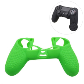 Grip Silicone Hoes / Skin voor Playstation 4 PS4 Controller    Groen